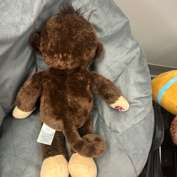 Build-A-Bear Brown and Cream Stuffed Monkey - Picture 3 of 5